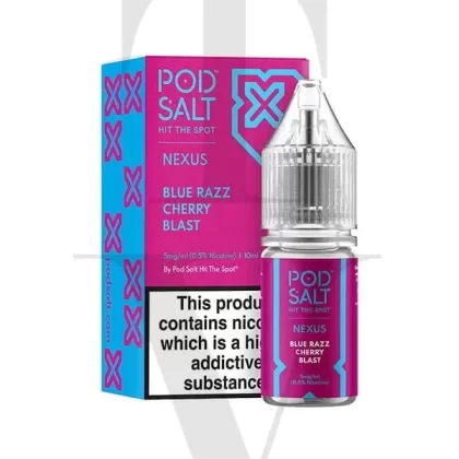 POD SALT NEXUS BLUE RAZZ CHERRY BLAST NIC SALT E-LIQUID