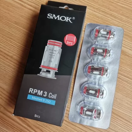 Smok RPM 3 Meshed 0.15ohm & 0.23ohm replacement coil - 5pcs/pack / 0.15ohm (40-80w)