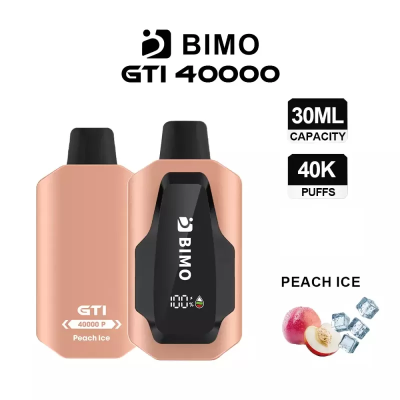 BIMO GTI 40000 Puffs – Peach Ice - Ozvapeone (E981FD)