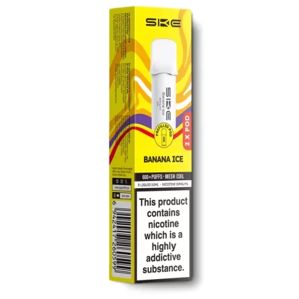 Banana Ice SKE 600 Pro Pods - Ecigarettedirect Co