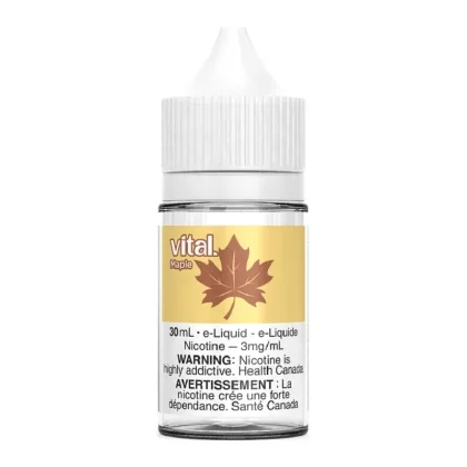 Vital Freebase E-Liquid – Maple 30ml - Nicotine Strength#3mg/ml>6mg/ml>12mg/ml