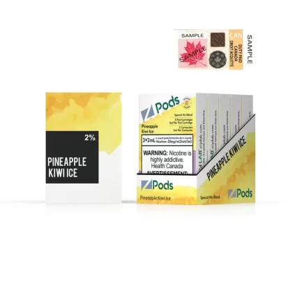 Z pods STLTH Compatible – Pineapple Kiwi Ice