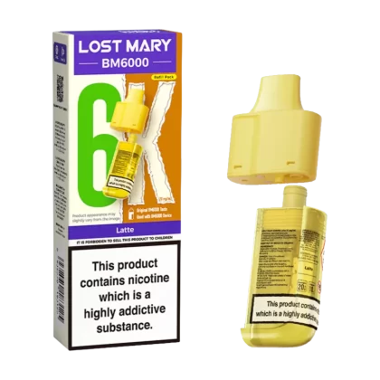 Latte Lost Mary BM6000 Refill Pack - Ecigwizard