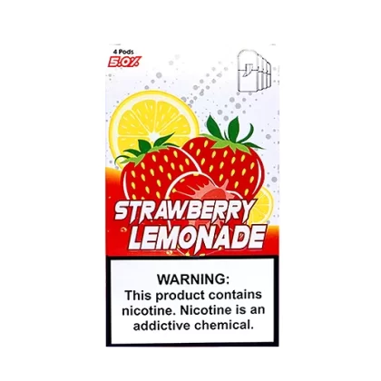 Strawberry Lemonade – Pack of 4 Juul Compatible Pods by SKOL