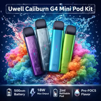 Uwell Caliburn G4 Mini Pod Kit - Grass Green / 1.2ohm (3ml)