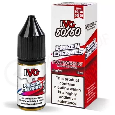 Frozen Cherries E-Liquid by IVG Crushed 50/50