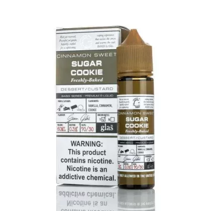 BSX Vapor E-Liquid - Cinnamon Sweet Sugar Cookie - 60ml - 3mg