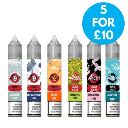 10mg Aisu Bar Nic Salts 10ml (50VG/50PG) - Vape Co