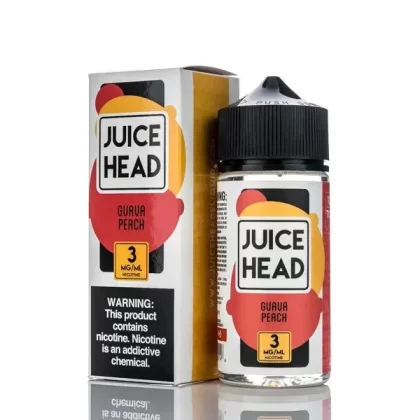 Juice Head E-Liquid – Guava Peach – 100ml - Vape Product, Vape Product