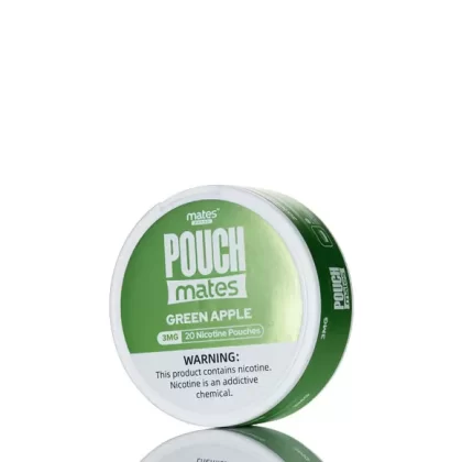 Pouch Mates Green Apple Nicotine Pouches - Vape Product, Vape Product