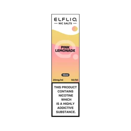 ELF BAR ELFLIQ PINK LEMONADE 10ML NIC SALT E-LIQUID