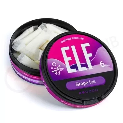 Elf Grape Ice Nicotine Pouches - Ecigpremium