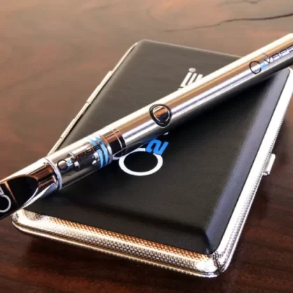 Vape Battery Kit | 510 Thread | 3.7v - Steel, Black; Slim Case, Premium Case; With Button, Buttonless