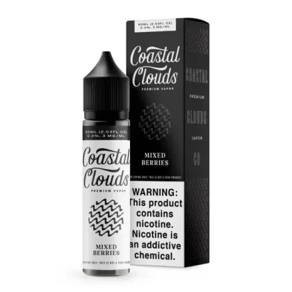 Coastal Clouds Mixed Berries Vape e-Liquid 60mL - Vape Product, Vape Product