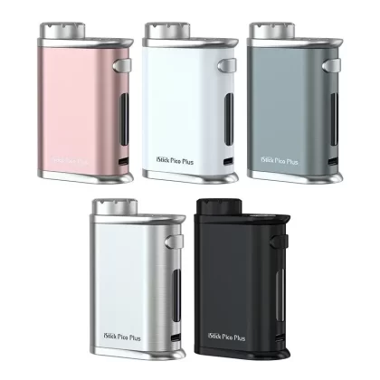 Eleaf iStick Pico Plus Box Mod 75W - Color#Black>Silver>Rose Gold>Pearl White>Grey