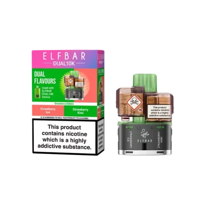 Strawberry Edition Elfbar Dual 10k Refill Pack