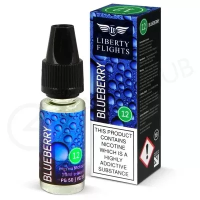 Blueberry E-Liquid by Liberty Flights XO