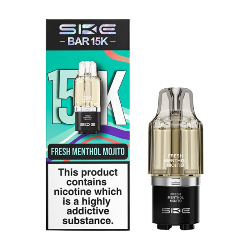 Fresh Menthol Mojito SKE Bar 15K Refill Pack - Ecigwizard