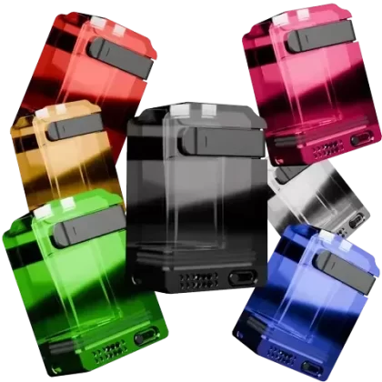 Suicide Mods Crypt Boro Tank V2 - Colour#Amber>Smoked>Blue>Clear>Cyan>Deep Purple>Hot Pink>Red>Toxic Green