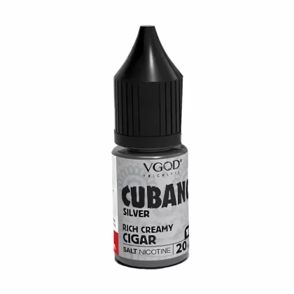 VGOD Cubano Silver Nic Salt vape Juice - 10 Pack - 20mg