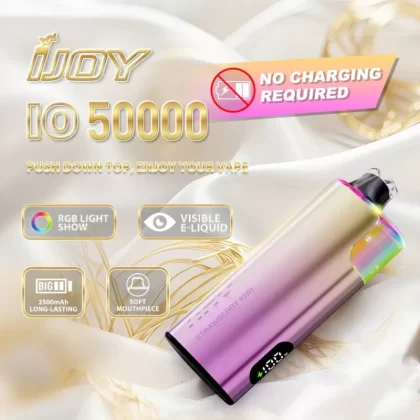 iJoy XP IO 50K - Strawberry Bubblegum - Skullvaping