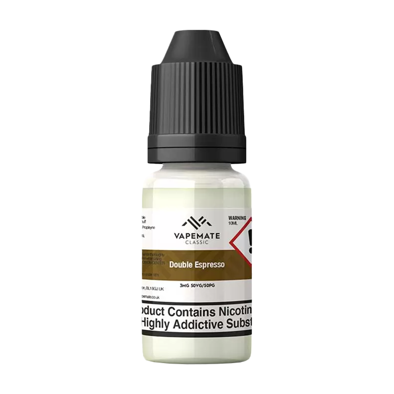 Vapemate Classic Double Espresso 10ml - 50VG / 50PG / 12mg - Ecigwizard