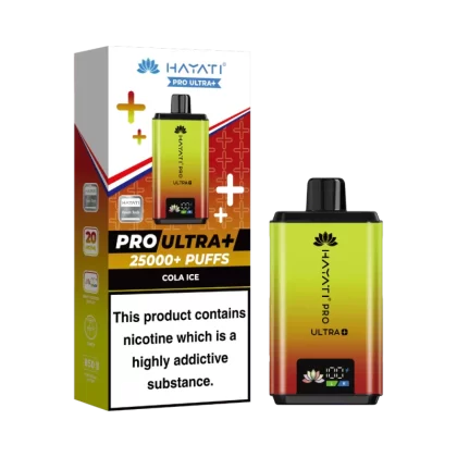 Hayati Pro Ultra Plus 25k Puffs Vape Kit Cola Ice - 20mg