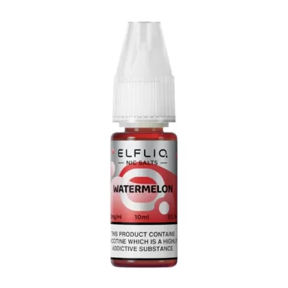 Watermelon By Elfbar Elfliq Nic Salt 10ml - 10mg