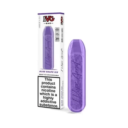 IVG Disposable Aloe Grape Ice 20mg