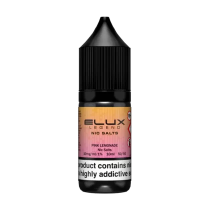 Pink Lemonade Nic Salt by Elux 10ml - 10mg - Vape Product
