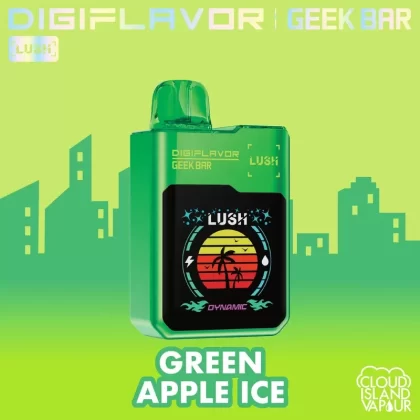 GEEK BAR DIGIFLAVOR LUSH Disposable Vape – Green Apple Ice