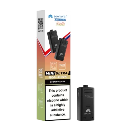 Straw' Guava Hayati Mini Ultra Refill Pack - Vapeshop Co