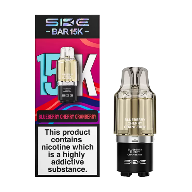 Blueberry Cherry Cranberry SKE Bar 15K Refill Pack - Ecigwizard