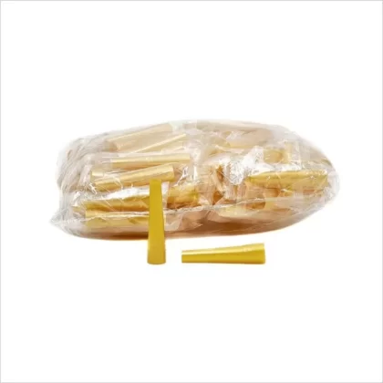 Ustniki jednorazowe 6,0cm 100szt Złote - Others; Gold