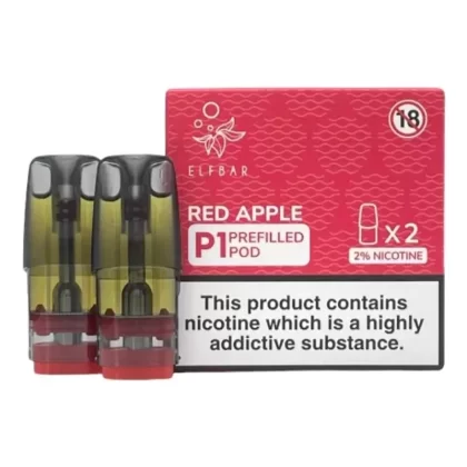 Elf Bar Mate P1 Red Apple Pods (2 Pack) - Ecigpremium