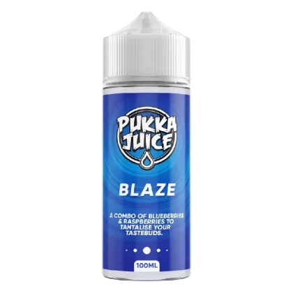 Pukka Juice 100ml E-liquid Shortfill Blaze - Nicotine Strength#0mg
