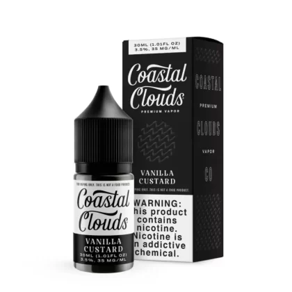 Vanilla Custard – Coastal Clouds Salt – 30mL