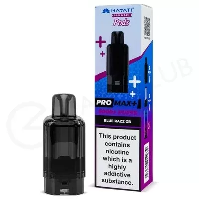 Blue Razz GB Hayati Pro Max Plus Refill Pack