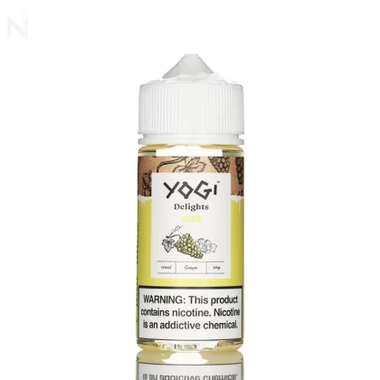 Yogi Delights E-Liquid - White Grape Ice - 100mL - 6mg