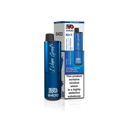 IVG 2400 Prefilled Pod Vape Kit - Berry Lemonade Ice
