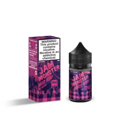 Jam Monster Salt Mixed Berry eJuice - Vape Product; Vape Product, Vape Product; Monster Vape Labs