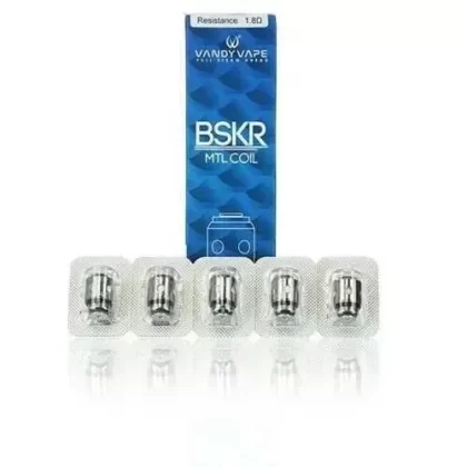 VANDY VAPE BERSERKER BSKR Replacement MTL Coils 1.8Ω – 5 Coils - Ecigpremium