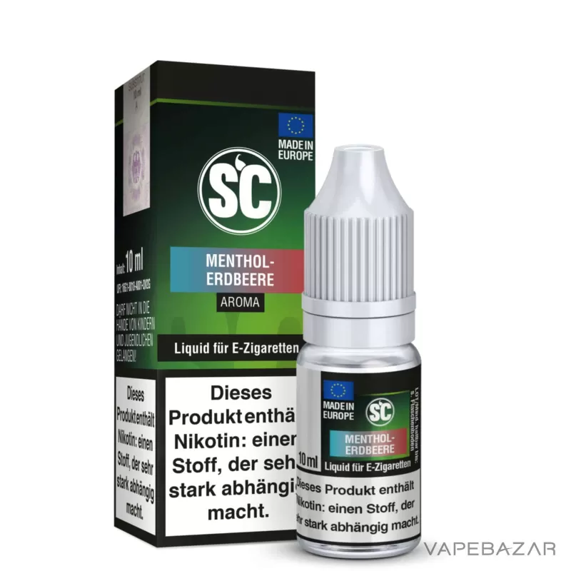 SC Liquid – Menthol Erdbeere - 3mg/ml, 12mg/ml - Image 3