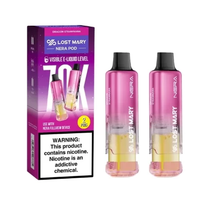 DRAGON STRAWNANA LOST MARY NERA FULLVIEW 70K DISPOSABLE PODS
