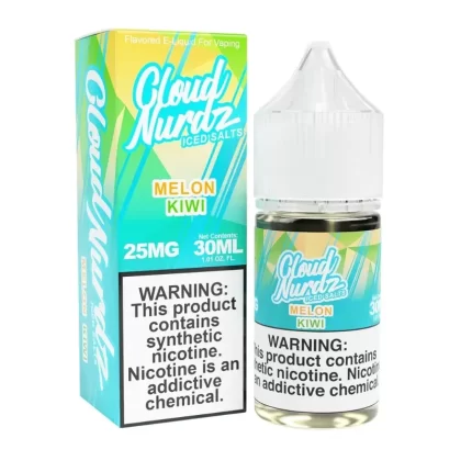 Cloud Nurdz Salt – Kiwi Melon Iced