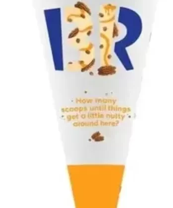 B&R Pralines n Cream Cone 120ml