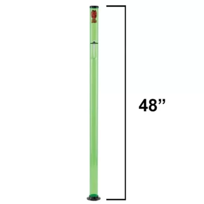Lime Straight Tube Shooter Bong – 48in