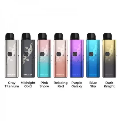 Uwell Crown S Pod Kit 75W - BLUE SKY, Dark Knight