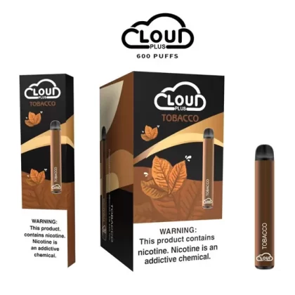 Cloud Bar Plus 600+ Puffs Disposable Vape Long Lasting & Convenient (Tobacco)