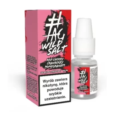 Liquid #TAG Wild Salt 10ml 20mg Red Cherry Cranberry Pomegranate